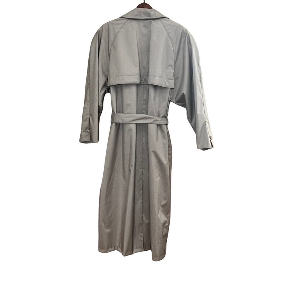 British Mist Champagne Colored Trench Coat - Picture 9 of 9